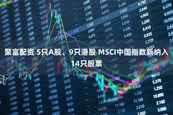 聚富配资 5只A股、9只港股 MSCI中国指数新纳入14只股票